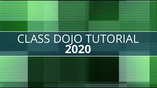 Class Dojo Tutorial 2020 [upl. by Elly]