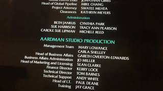 Movie End Credits 91 Flushed Away 31420 [upl. by Hoo44]