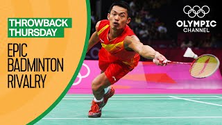 Epic rivalries Lin Dan vs Lee Chong Wei  Throwback Thursday [upl. by Koetke]