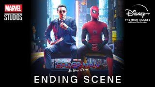 SPIDERMAN NO WAY HOME 2021 Ending Scene  Marvel Studios [upl. by Anaitak]