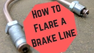 How to Flare a Brake Line [upl. by Mastat]