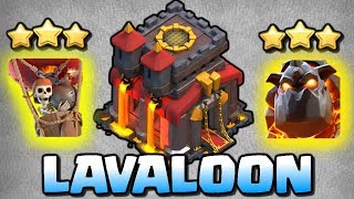 The INVINCIBLE LAVALOON in Clash of Clans  TH10 Attack Strategy [upl. by Eresed]