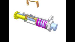 Pushturn button mechanism [upl. by Yhtnomit]