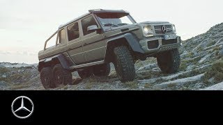 MercedesBenz G 63 AMG 6x6 The SuperOffroader [upl. by Aicilak]