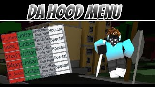 Draco mod menu in da hood Visual Script NOT PATCHED [upl. by Havener]