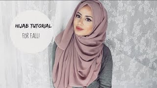 Easy Hijab Styles for Fall  Hijab Tutorial  Hijabhills [upl. by Radley]