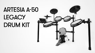 Artesia Legacy A50 Electronic Drum Kit Demo [upl. by Dolora]