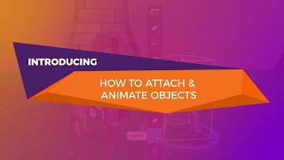 How to attach amp animate objects in CoSpaces Edu [upl. by Stoll]