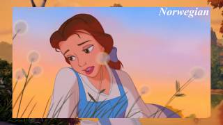 Beauty and the Beast  Belle Song One Line Multilanguage [upl. by Sokil]