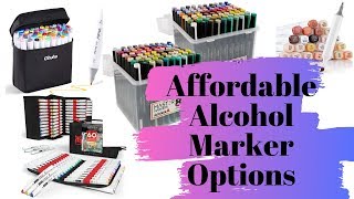 Affordable Alcohol Marker Options You Have to See  Reviewing 4 Brands [upl. by Morentz]