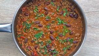 Chilli Con Carne Recipe  One Pot Meal  Mexican Favourite Food [upl. by Solokin943]