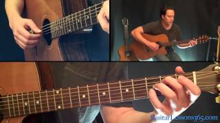 More Than Words Guitar Lesson  Extreme  With Tapping Part [upl. by Sudoeht737]