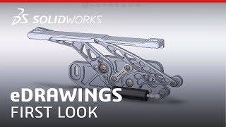 First Look eDrawings  SOLIDWORKS [upl. by Ainel]