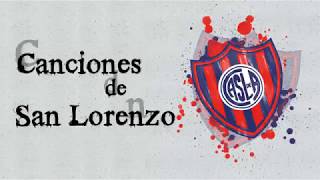 Hinchada de Argentina  65 Canciones de CA San Lorenzo [upl. by Yanej24]