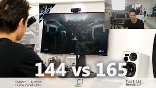 Tested Can You Tell the Difference Between 144 and 165hz [upl. by Rosen]