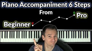 Piano Accompaniment 6 Steps from Beginner to Pro [upl. by Dressler]