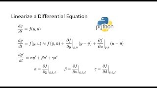 Linearize a Differential Equation [upl. by Marquis208]