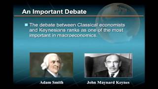 Classical and Keynesian Economics  CrushCourse official [upl. by Elbon]