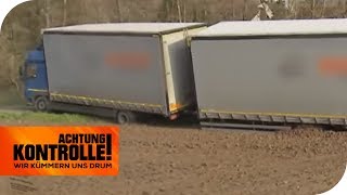 LKW Panne  Kann der ADAC den Truck bergen  Achtung Kontrolle  kabel eins [upl. by Nalla]