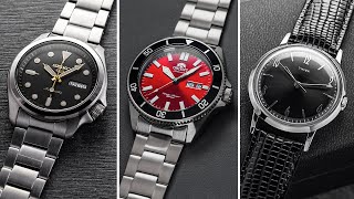 The BEST Watches Under 300  Seiko Orient Timex GShock amp MORE [upl. by Cathrine]