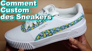 Comment Custom des Sneakers Tuto [upl. by Sergu]