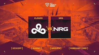 Cloud9 vs NRG  VCT Americas Kickoff  Group Stage D5  Map 1 [upl. by Kemble]