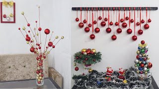 10 Christmas decoration ideas at home Christmas decoration ideas 2022 [upl. by Hagi]