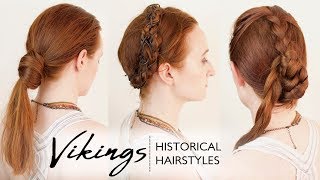 Historical Hairstyles the Real Hairstyles Worn by Viking Women [upl. by Hamo]