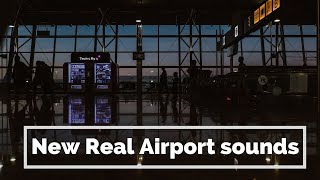 Airport Background Ambience  TerminalAnnouncement Boarding Sound Effects [upl. by Aalst]