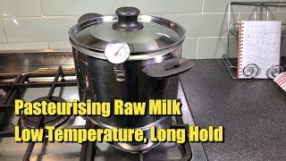 How to Pasteurise Raw Milk at Home for Cheese Making [upl. by Robinson]