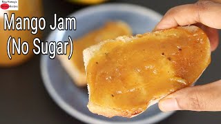 Mango Jam Recipe  No Refined Sugar  How To Make Mango Jam At Home  Mango Recipes  Skinny Recipes [upl. by Lurlene273]