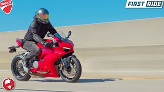 2022 Ducati Panigale V2  First Ride [upl. by Corsiglia270]