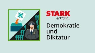 Demokratie und Diktatur  STARK erklärt [upl. by Aikkan]