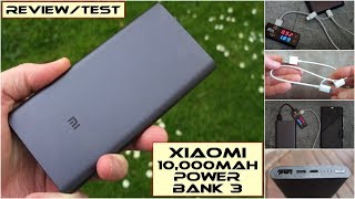 Xiaomi Mi Power Bank 3 10000mAh ReviewTest [upl. by Amrita]