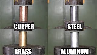 How Strong Are Metals Explosion  BROKEN WINDOW Hydraulic Press Test [upl. by Alletneuq603]