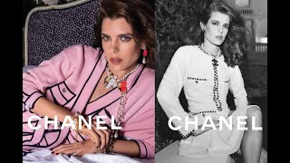 Charlotte Casiraghi who fulfilled the last wish of Chanel Galeries Lafayette [upl. by Oicangi641]