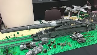 LEGO World War 2 German Gustav Gun [upl. by Adnat]