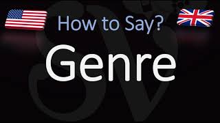 How to Pronounce Genre CORRECTLY [upl. by Haran]