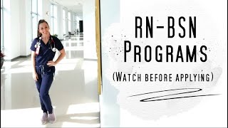 RN to BSN programs what you NEED to know [upl. by Adyaj]