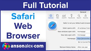 Safari Tutorial for Mac [upl. by Waddle]