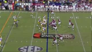 TJ Yeldon Game Winning Touchdown w Eli Gold Call [upl. by Gnen41]