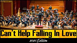 Elvis Presley  Cant Help Falling In Love  Epic Orchestra 2021 [upl. by Dal534]