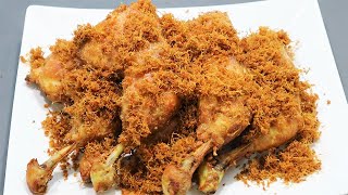 Cara membuat ayam goreng lengkuas seperti di rumah makan Padang [upl. by Latsryc]