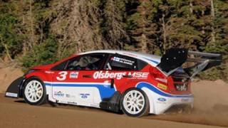 Peak Performance Ford Fiesta RallyCross storms Pikes Peak [upl. by Ann-Marie]