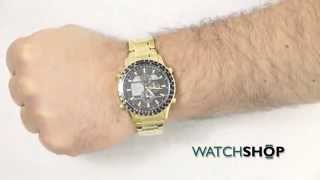 Accurist Mens Alarm Chronograph Watch MB1030B [upl. by Cherie857]