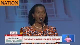 FULL SECONDTIER Deputy Presidential debate  Martha Karua Vs Rigathi Gachagua [upl. by Jae]