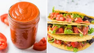 The BEST Taco Sauce Recipe  Homemade with simple ingredients [upl. by Tiraj25]