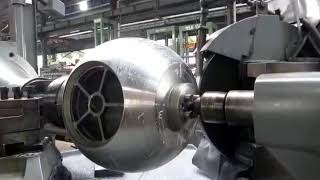 H amp T Industries Malaysia  Ball Valve in grinding process [upl. by Assila]