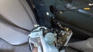 Honda Odyssey Sliding Door Latch Motor Repair [upl. by Eizus]