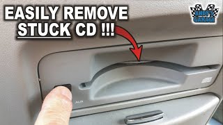 How To Remove A Stuck CD From A Car CD Player Andy’s Garage Episode  205 [upl. by Imoyn177]